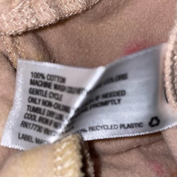 Wild Fable Tie Dye Tiered Mock neck Multicolored Peach Dress w/pockets NWTs sz S - Picture 5 of 6